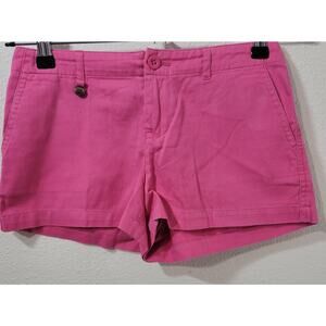Polo Ralph Lauren Pink Chino Flat Front Shorts 12 Lightweight Slashed Pockets